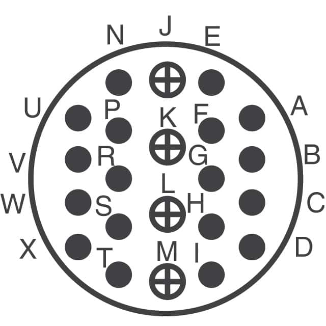 97-3102A-28-11P(946) Amphenol Industrial Operations  Assemblages de connecteurs circulaires